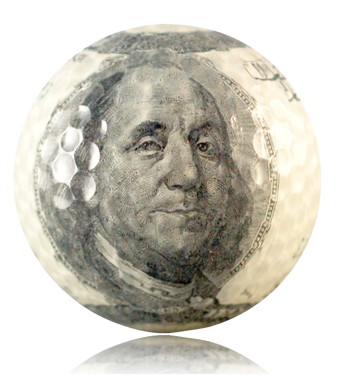 高爾夫水晶球(美金百元紀念款)-倒影.jpg